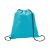 Drawstring bag, Non-woven: 80 g/m², Light blue