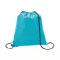 Drawstring bag, Non-woven: 80 g/m², Light blue