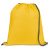 Drawstring bag, 210D, Yellow