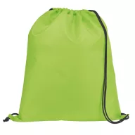 Drawstring bag, 210D, Light green
