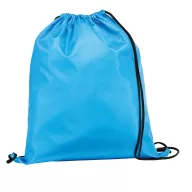 Drawstring bag, 210D, Light blue