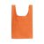 Foldable bag, 210D, Orange