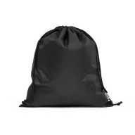   Saculet cu snur, Everestus, 2707217, Poliester, 370x410 mm, Negru