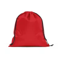   Saculet cu snur, Everestus, 2707219, Poliester, 370x410 mm, Rosu