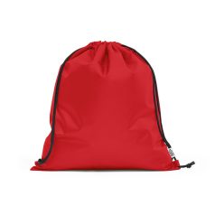   Saculet cu snur, Everestus, 2707219, Poliester, 370x410 mm, Rosu