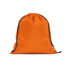   Saculet cu snur, Everestus, 2707218, Poliester, 370x410 mm, Portocaliu