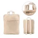 Rucsac sport casual, Everestus, 22FEB0456, 270x350x70 mm, Bumbac, Natur
