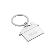 Breloc casa, Everestus, KR0529, metal, argintiu