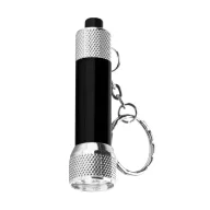   Breloc lanterna cu 3 leduri, Everestus, KR0437, aluminiu, negru