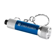   Breloc lanterna cu 3 leduri, Everestus, KR0439, aluminiu, albastru