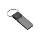 Breloc Everestus, KR0488, piele ecologica, metal, albastru