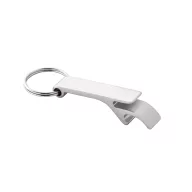   Breloc desfacator de sticle, Everestus, KR0448, aluminiu, argintiu satinat