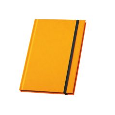   Agenda, 21MAR2135, 192 pagini, A5, Dictando, Coperta cu elastic, Everestus, 140x210 mm, Poliuretan, Portocaliu