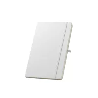   Agenda cu elastic, Everestus, 2610E18651, A5, Dictando, 143x211 mm, rPET, Alb