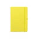 Agenda, Everestus, 2601E13330, A5, Dictando, coperta cu elastic, 143x211 mm, Poliester, Galben