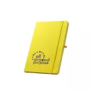 Agenda, Everestus, 2601E13330, A5, Dictando, coperta cu elastic, 143x211 mm, Poliester, Galben