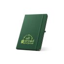 Agenda A5, Dictando, 2410E24338, Everestus, 143 x 211 mm, rPET, Verde inchis