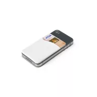   Suport portcard pentru telefon, Everestus, STT156, silicon, alb
