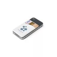   Suport portcard pentru telefon, Everestus, STT156, silicon, alb