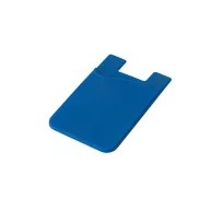   Suport portcard pentru telefon, Everestus, STT154, silicon, albastru