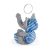 Breloc cu elefant de plush, Everestus, 20FEB0972, Material textil, Albastru