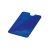 Portcard cu protectie RFID, 92x63 mm, pentru un singur card, Everestus, 20FEB0415, Aluminiu, Albastru