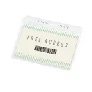 Suport ecuson, 110x90 mm, Everestus, 20SEP1267, PVC, Transparent
