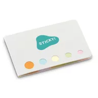 Sticky notes set, Cardboard, White