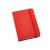 Notepad, Imitation leather, Red