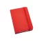 Notepad, Imitation leather, Red