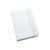 Notepad, Imitation leather, White