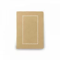 Notepad, Recycled cardboard, Natural