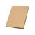 A4 folder, Cardboard: 400 g/m², Natural