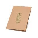 A4 folder, Cardboard: 400 g/m², Natural