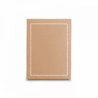 A4 folder, Cardboard: 400 g/m², Natural