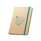 Agenda A5, Everestus, 22FEB0874, 137x210 mm, Carton, Albastru