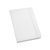 Notepad, Imitation leather, White