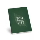 Notepad, Recycled cardboard, Green
