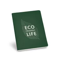 Notepad, Recycled cardboard, Green