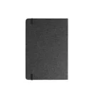 Agenda cu elastic, Everestus, 2610E18695, A5, Dictando, 146x210 mm, Hartie (carton), Textil, Bambus, Negru