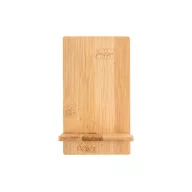   Suport de telefon pentru birou, 2502E15773, Everestus, 80 x 130 x 80 mm, Bambus, Natur