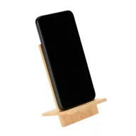   Suport de telefon pentru birou, 2502E15773, Everestus, 80 x 130 x 80 mm, Bambus, Natur