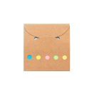 Set notite adezive, Everestus, 2601E13326, 85x85 mm, Hartie, Natur