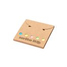 Set notite adezive, Everestus, 2601E13326, 85x85 mm, Hartie, Natur