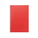Agenda, Everestus, 2601E13688, A5, Dictando, coperta cu spirala, 140x210 mm, Hartie, Rosu