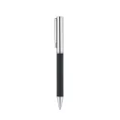 Agenda cu pix, coperta magnetica, Everestus, 2610E18674, A5, Dictando, 220x195x23 mm, Poliuretan, Otel inoxidabil, Negru