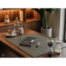 Agenda cu pix, coperta magnetica, Everestus, 2610E18674, A5, Dictando, 220x195x23 mm, Poliuretan, Otel inoxidabil, Negru