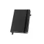Agenda cu elastic, Everestus, 2610E18675, A5, Dictando, 145x210 mm, Poliuretan, Negru