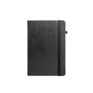   Agenda cu elastic, Everestus, 2610E18675, A5, Dictando, 145x210 mm, Poliuretan, Negru