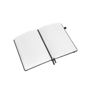   Agenda cu elastic, Everestus, 2610E18675, A5, Dictando, 145x210 mm, Poliuretan, Negru